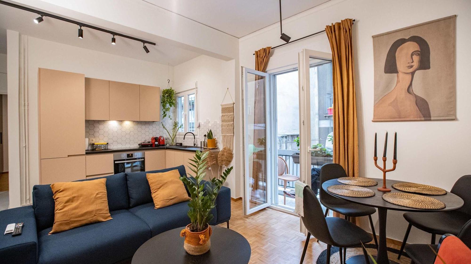 O&O Group - Eclectic Chic Thissio Apartment Афіни Екстер'єр фото